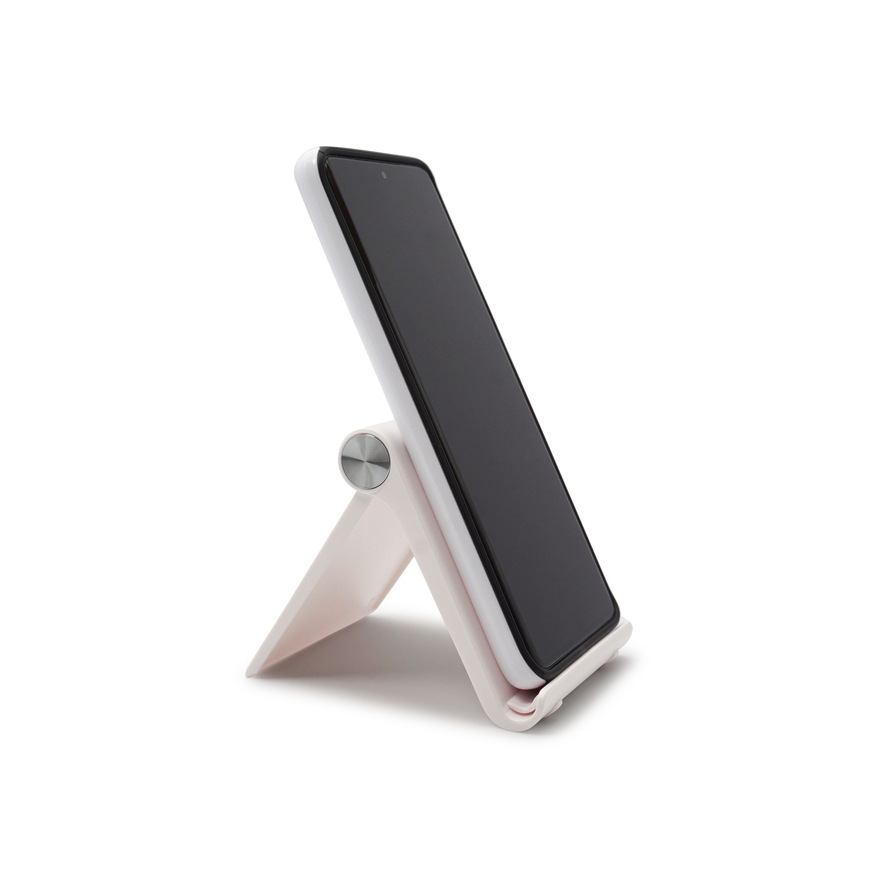 Universal Smartphone Halterung 100° Grad Verstellbarer Tablet Ständer Halter - Weiss