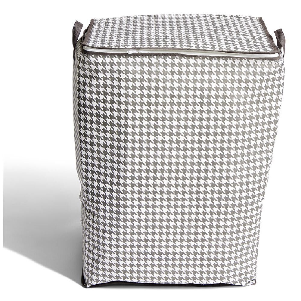 Sac de rangement avec poignées et fermeture à glissière 40x50x70cm