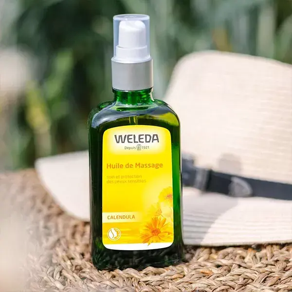 Óleo de Massagem Orgânico de Calêndula Weleda 100ml