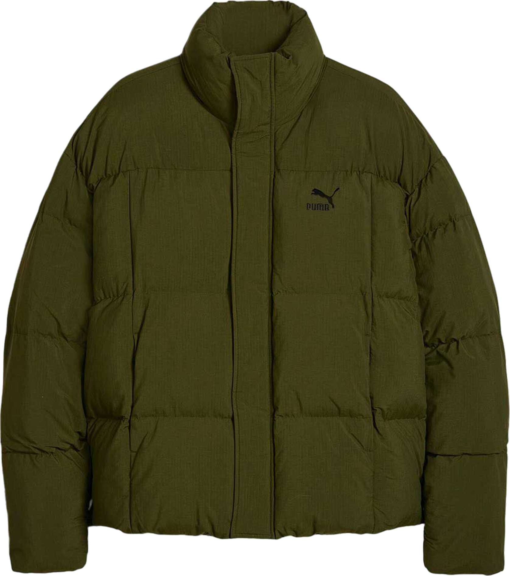 PUMA Classics Oversized Puffer Jacke Grün F31