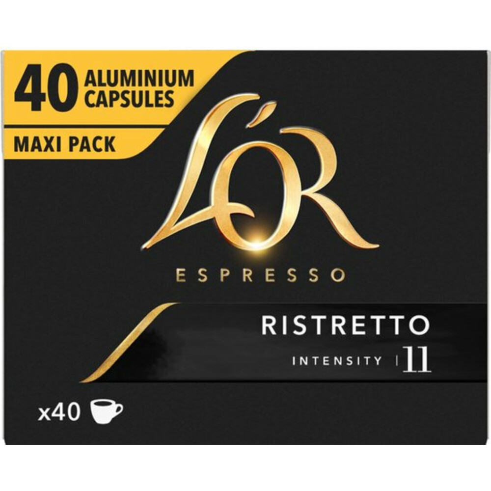 L'OR Espresso Koffiecups Ristretto40 stuks