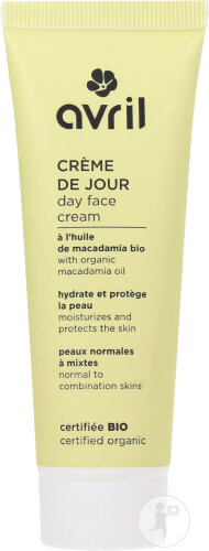 Avril Crème De Jour Peaux Normales À Mixtes Tube 50ml