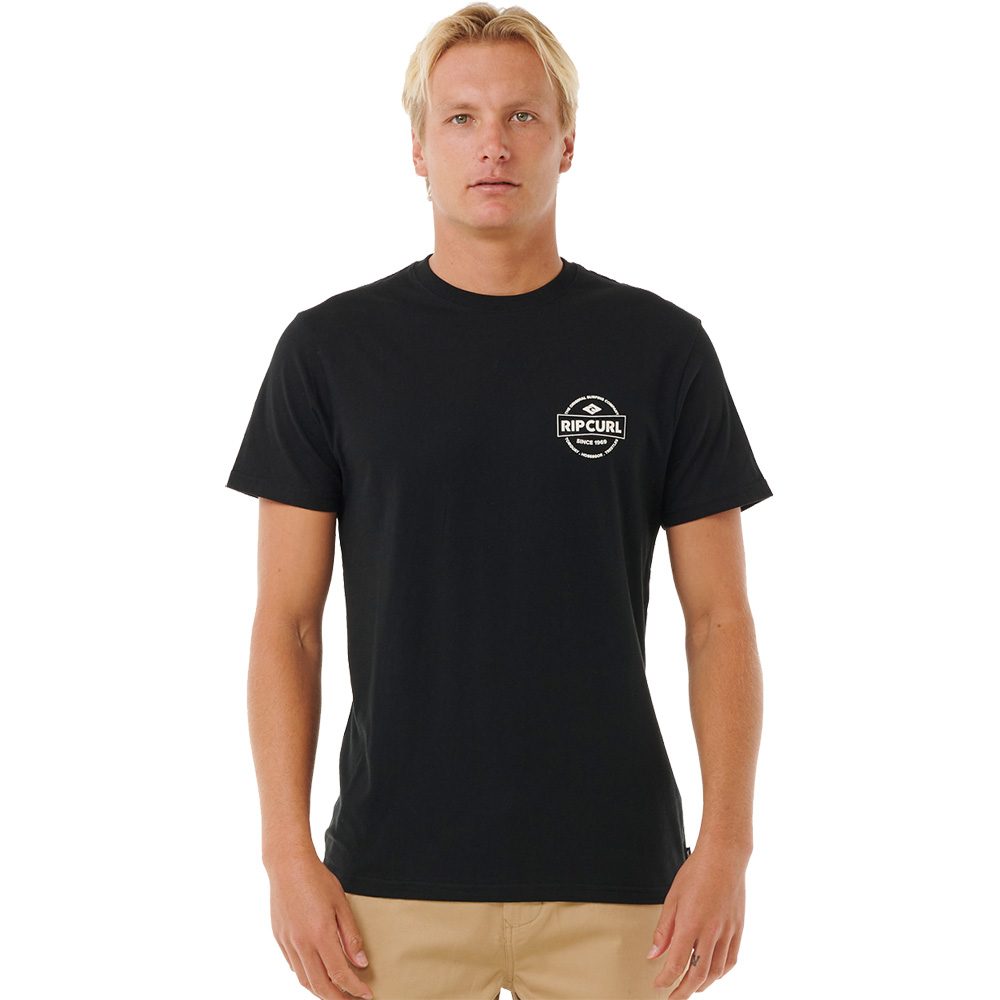 Rip Curl Staple T-Shirt Herren schwarz