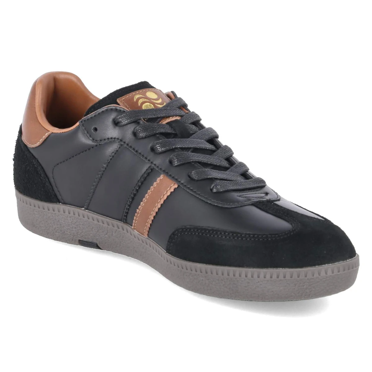Pantofola d'oroLow Sneaker BALLARE - black/cognac