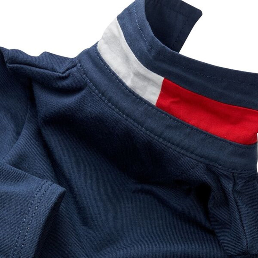 Baby Boy Poplin Body Twilight Navy - Tommy Hilfiger