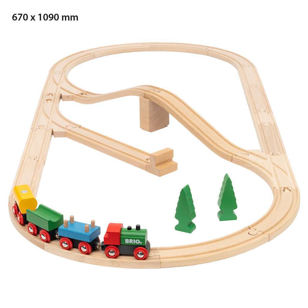 BRIO Spiel 65 Jahre Holzeisenbahn Jubiläums-Zugset