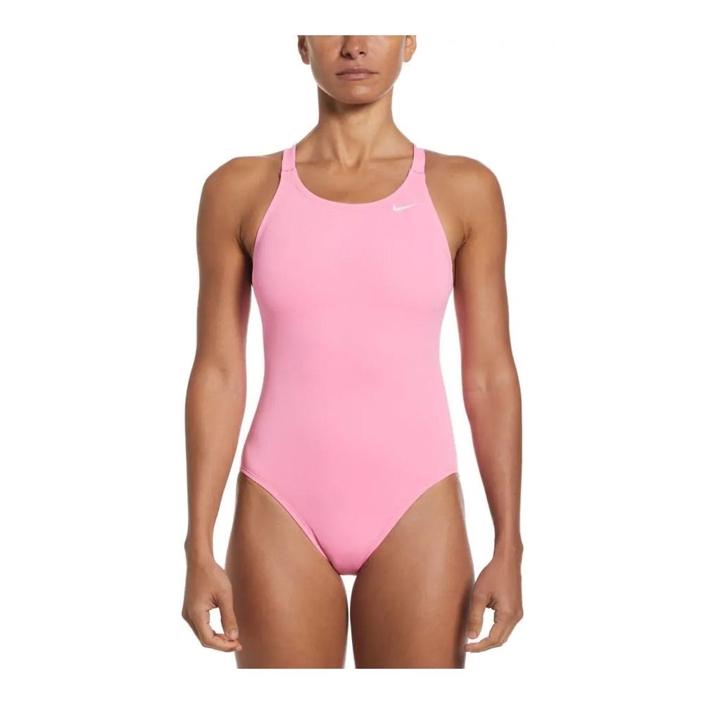 Nike Swim FASTBACK - Maillot de bain 1 pièce Femme polarized pink