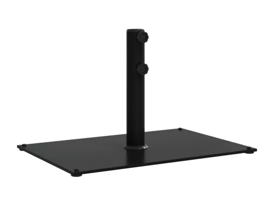 Base de parasol pour mats ?32/38/48 mm 15 kg rectangulaire