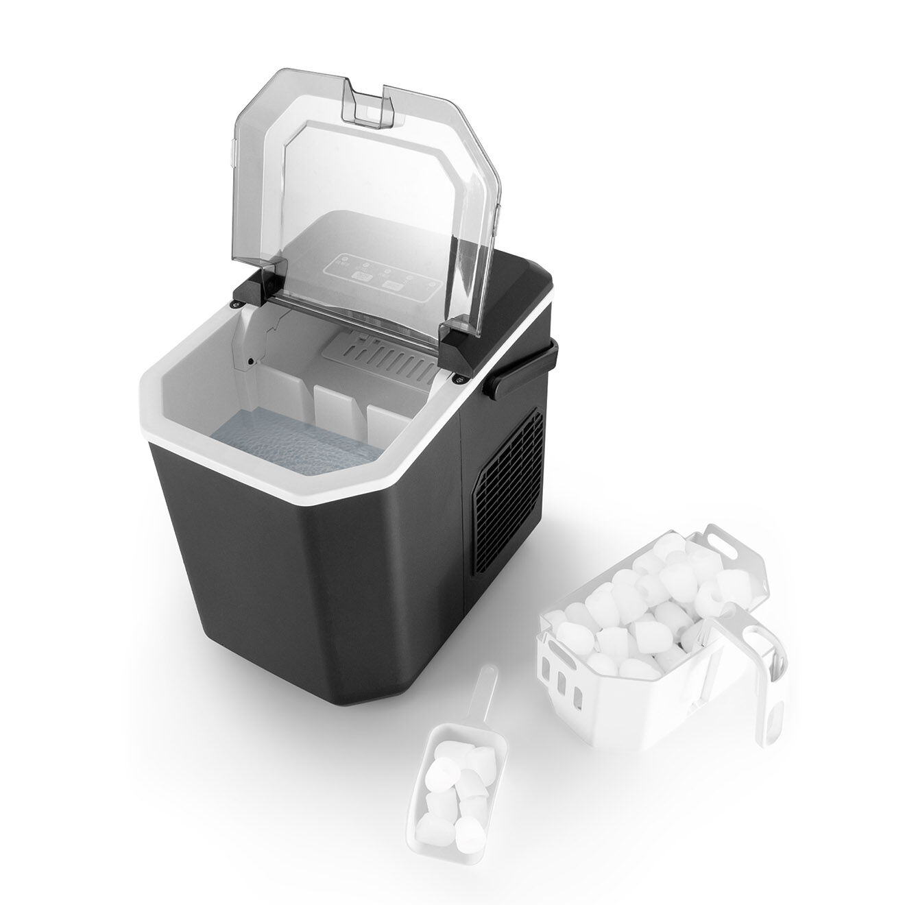 Kitchencook Machine à glacon cubeo noire