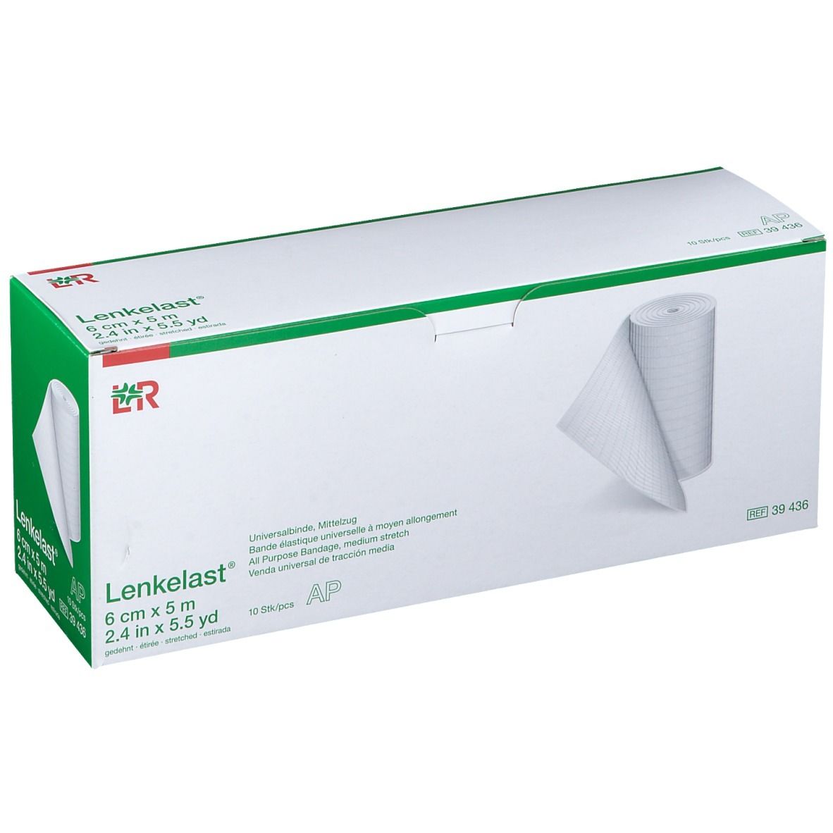Lenkelast® Universalbinde 6 cm x 5 m ohne Zellglas