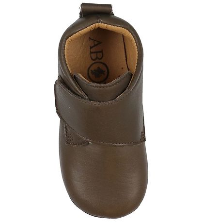 Above Copenhagen Leder-Krabbelschuhe - Braun