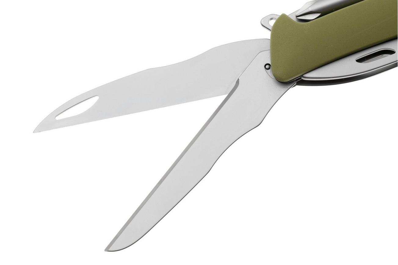 Swiza D08 R AM, KNR.0126.1050, Olive, Zwitsers zakmes, 8 tools