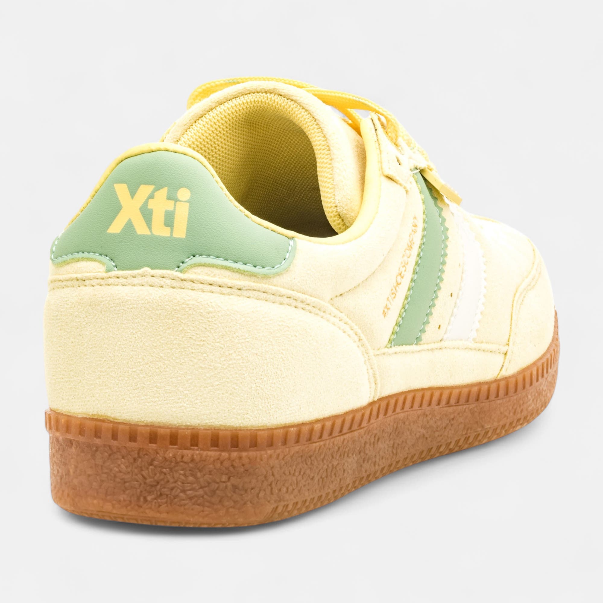 Baskets basses Femme jaune