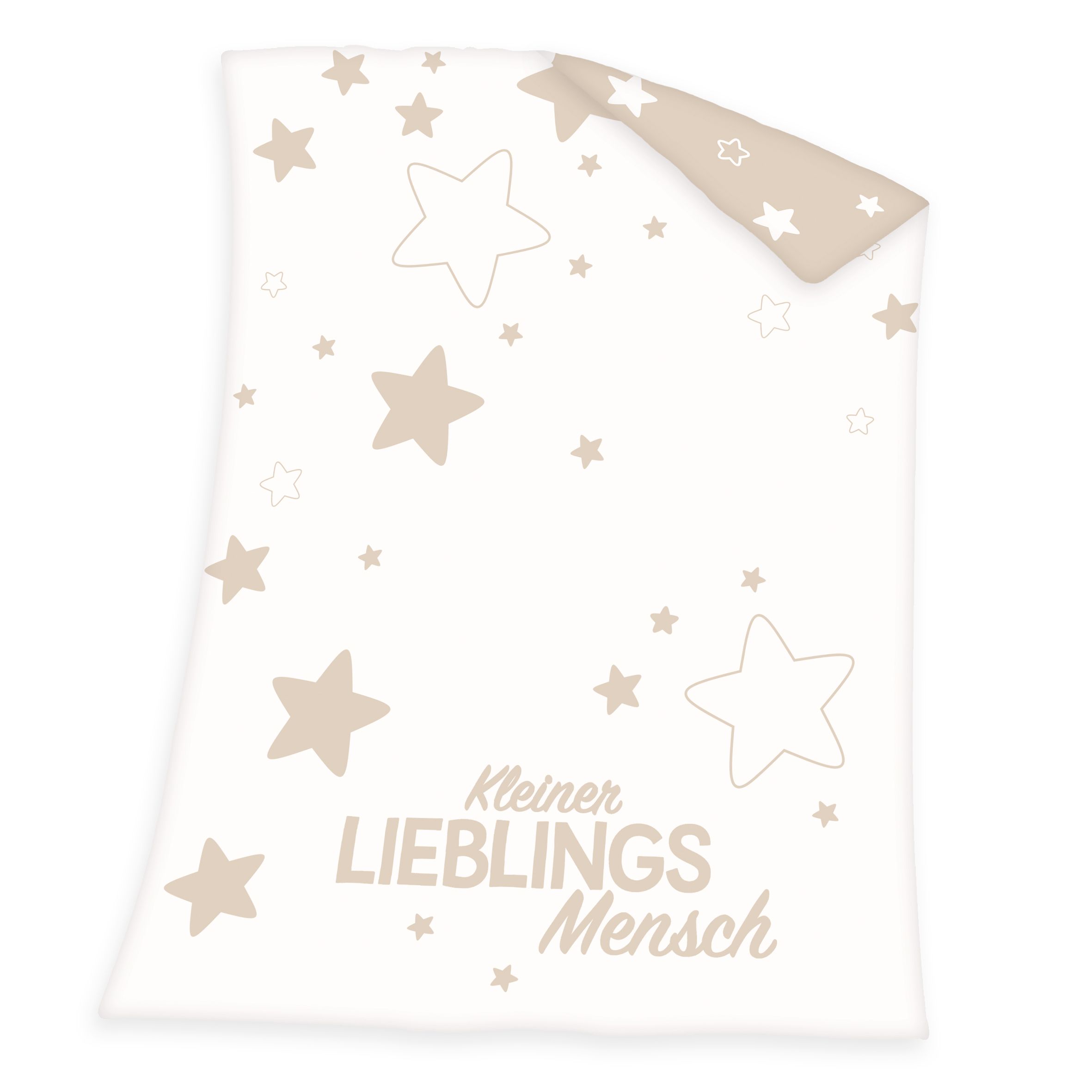 Decke LIEBLINGSMENSCH STRICK
