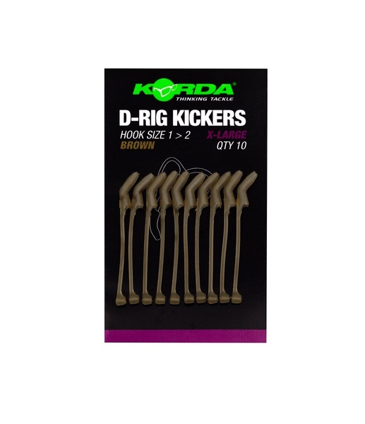 Korda D-RIG Kickers Marron (10 pièces)