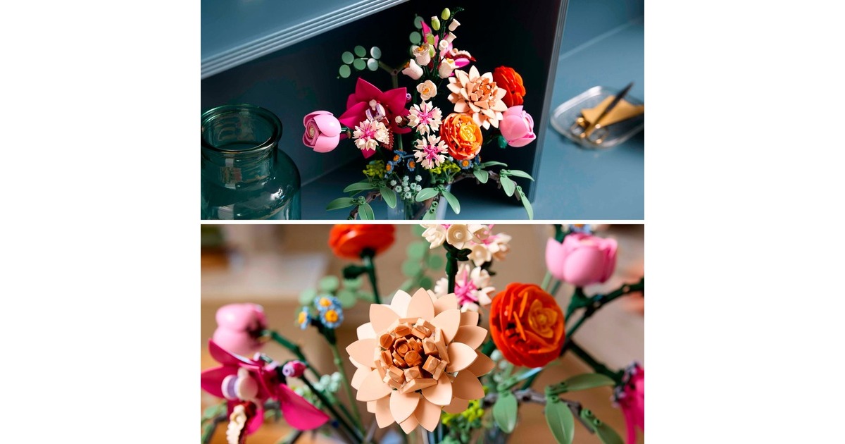 LEGOBotanical Collection - Roze boeket Constructiespeelgoed  (10342)