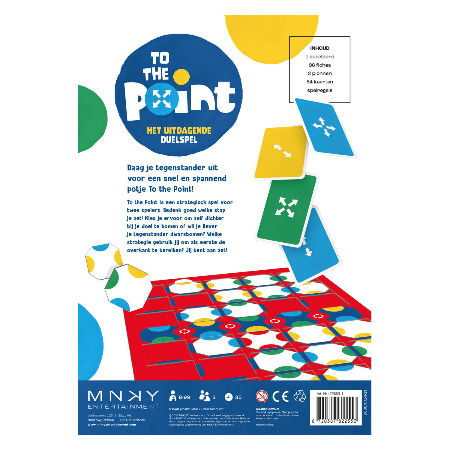 Mnky - To The Point Bordspel