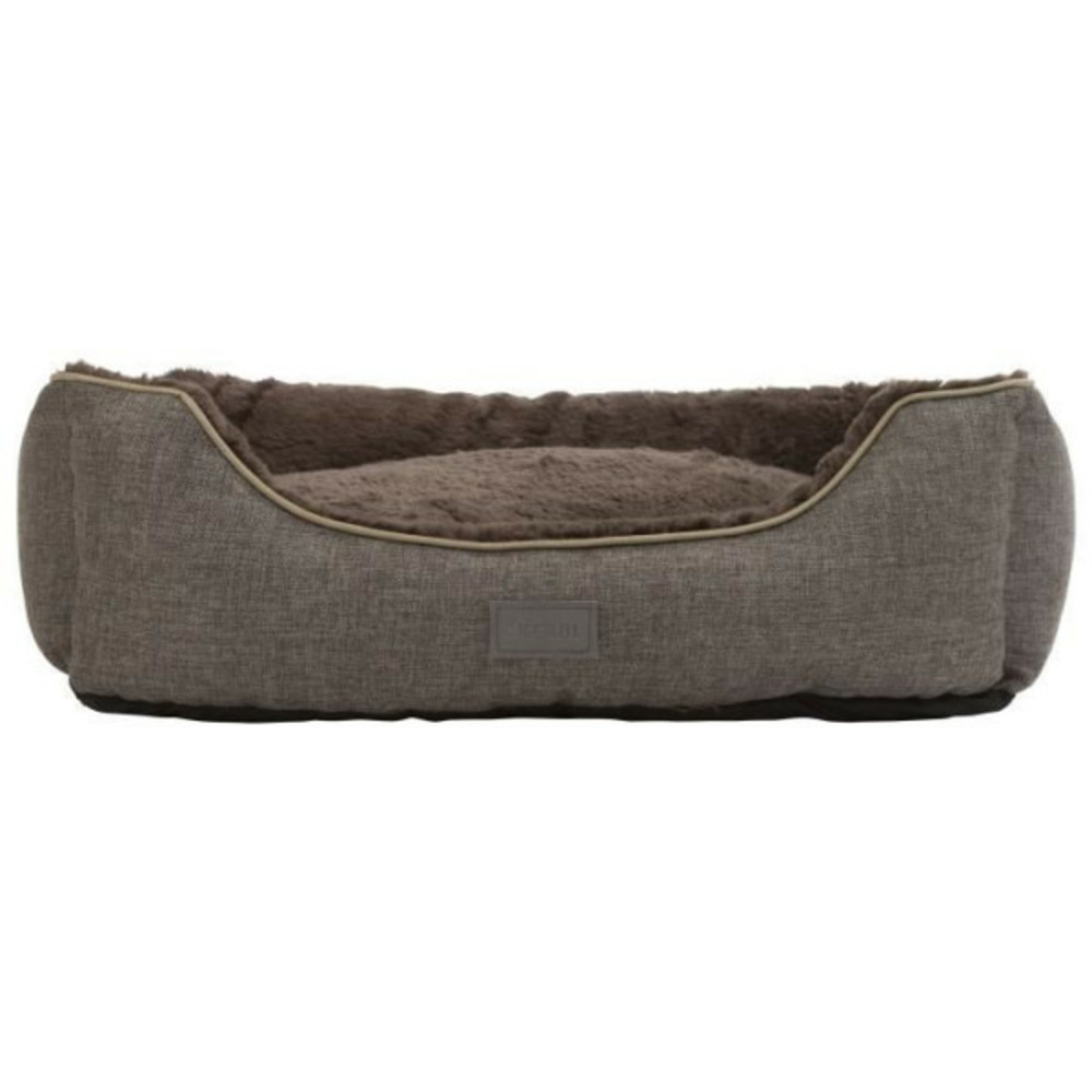 Kerbl corbeille samuel - 50 x 40 x 15 cm - argent et gris - pour chien