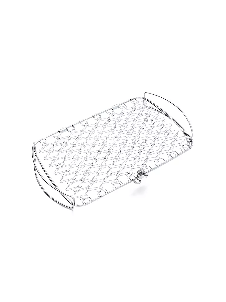WEBER GRILL Fisch- und Gemüsehalter gross (ab 57cm) silber
