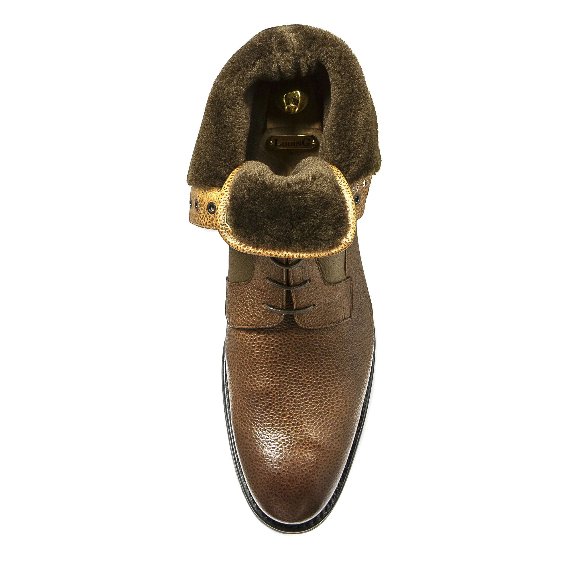 Bottines fourrées balmoral Almaty 323 armagnac