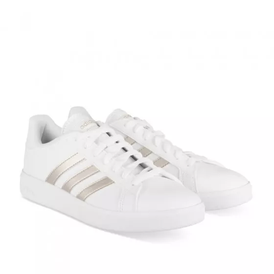 Baskets BLANC ADIDAS Grand Court Base