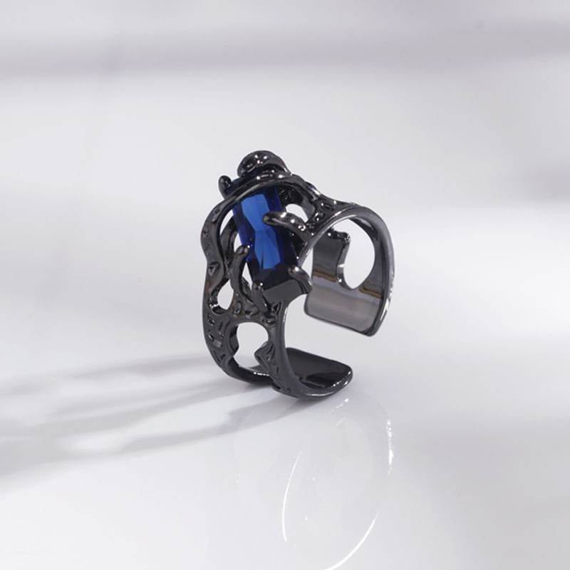 Tinseltown - Open ring met strass