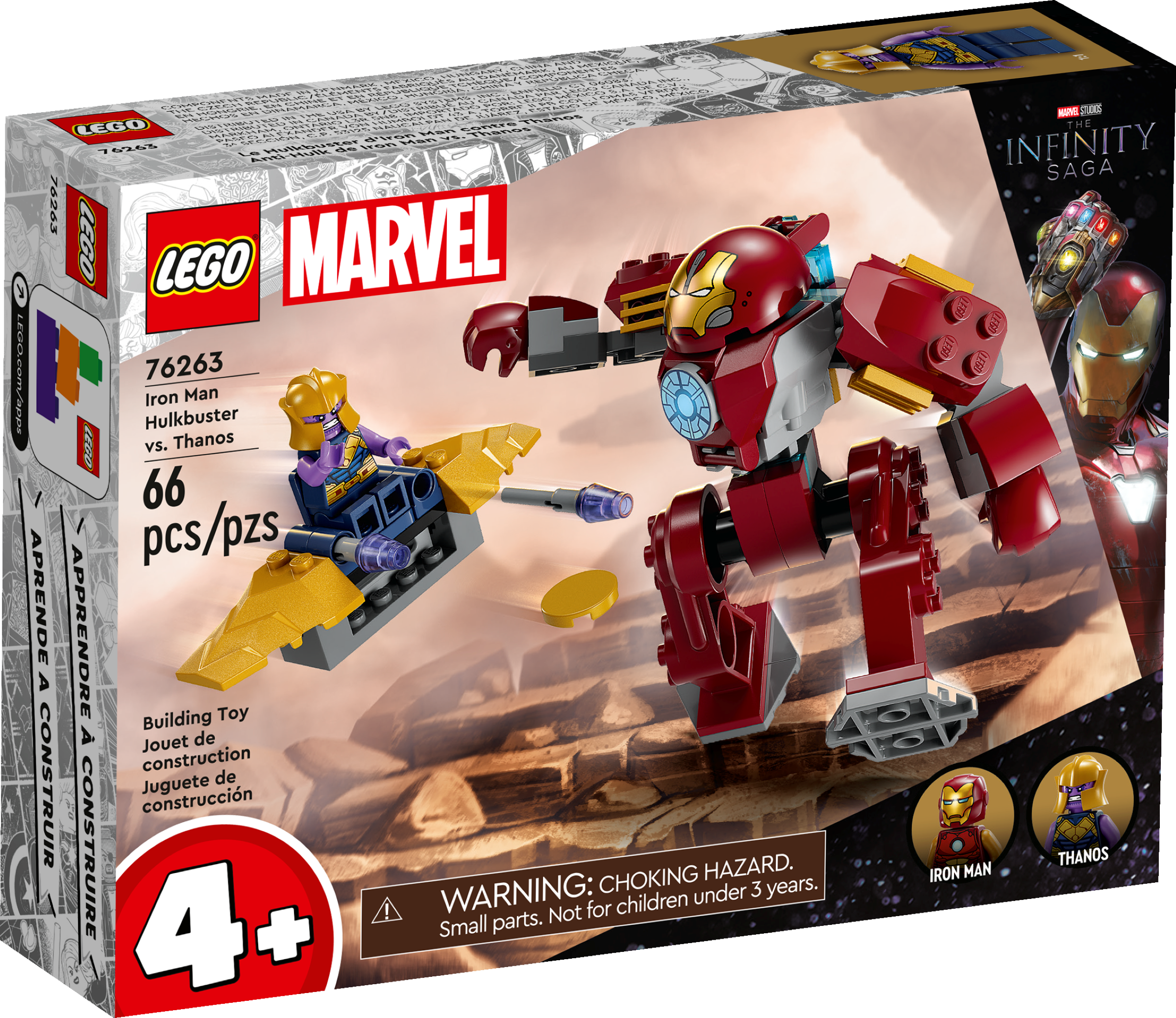 Hulkbuster do Homem de Ferro vs. Thanos 76263