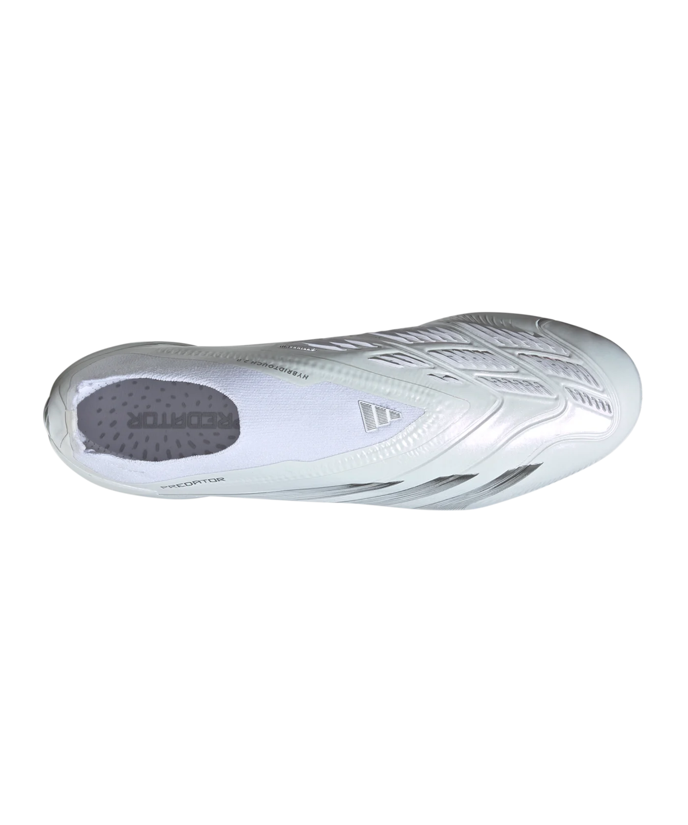adidas Predator Elite LL FG Pearlized Weiss Silber Weiss