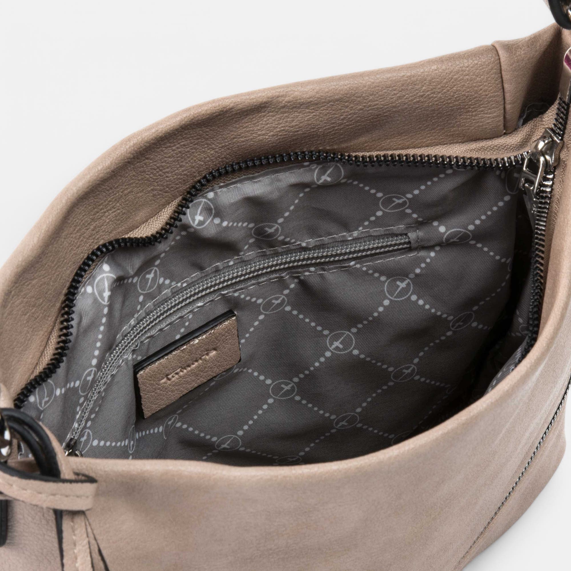Sac bandoulière taupe