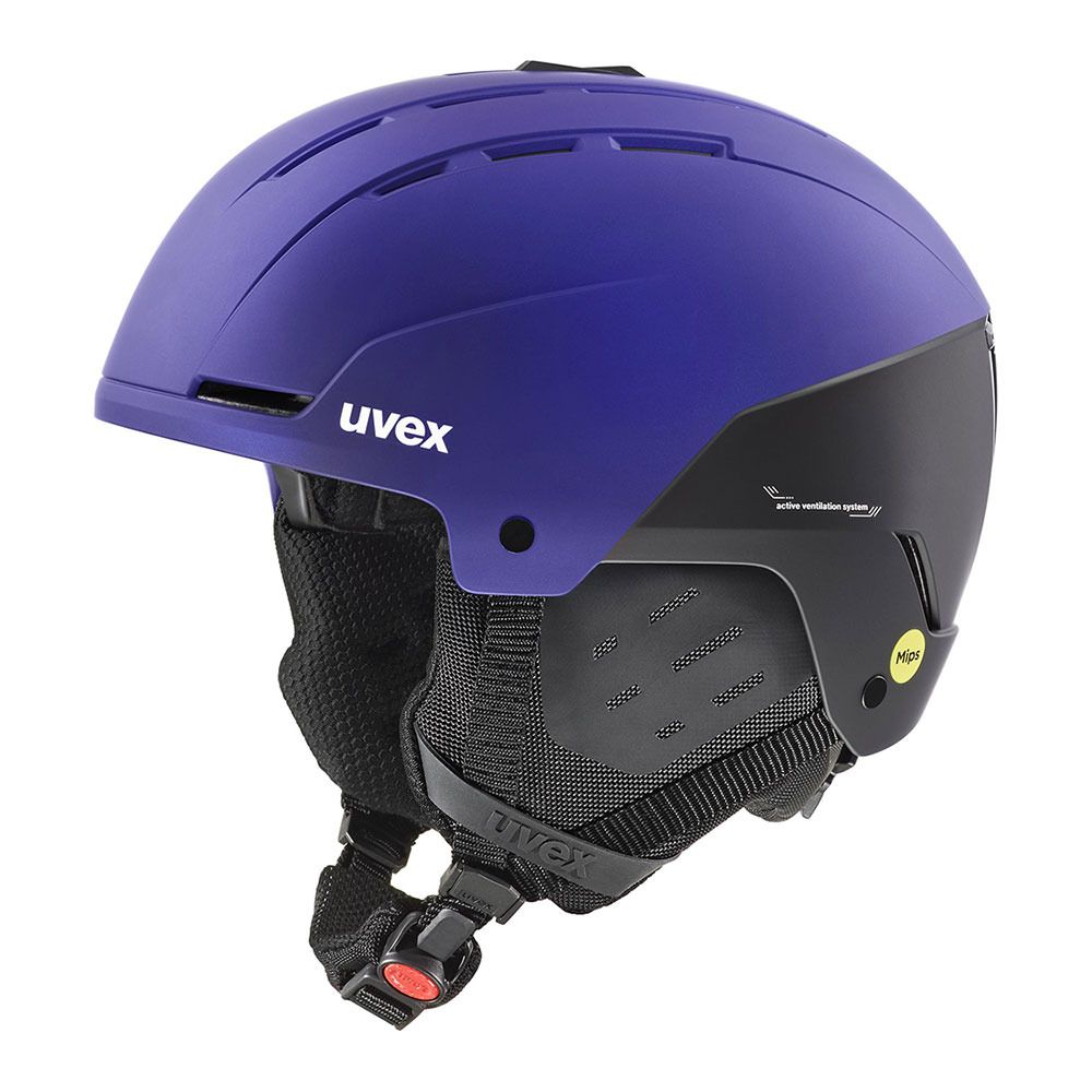 Uvex STANCE MIPS - Casque ski purple bash/black matt