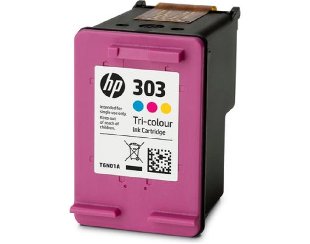 TINTEIRO HP T6N01AE#301 303 TRI-COLOR