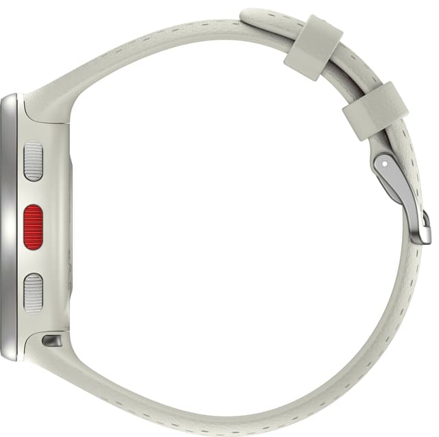 Polar Pacer Pro sportsur S/L (hvid/rød)