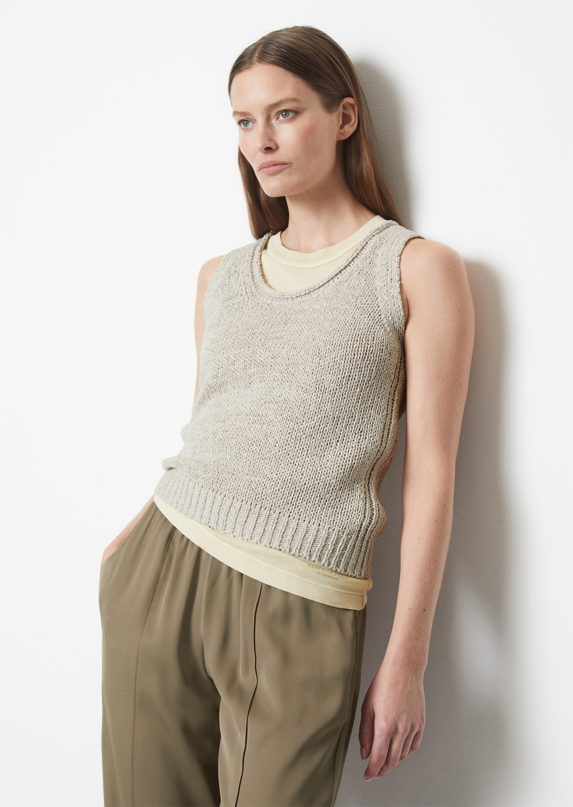 Stricktop regularaus Organic Cotton-Mix