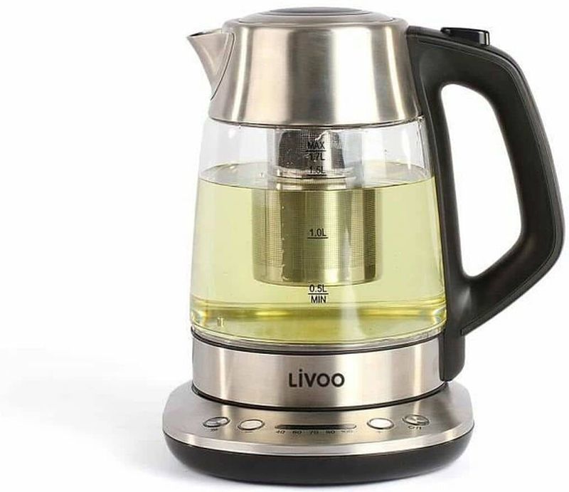 Livoo Theepot - Snoerloze Elektrische Waterkoker - Waterkoker - Veelkleurig