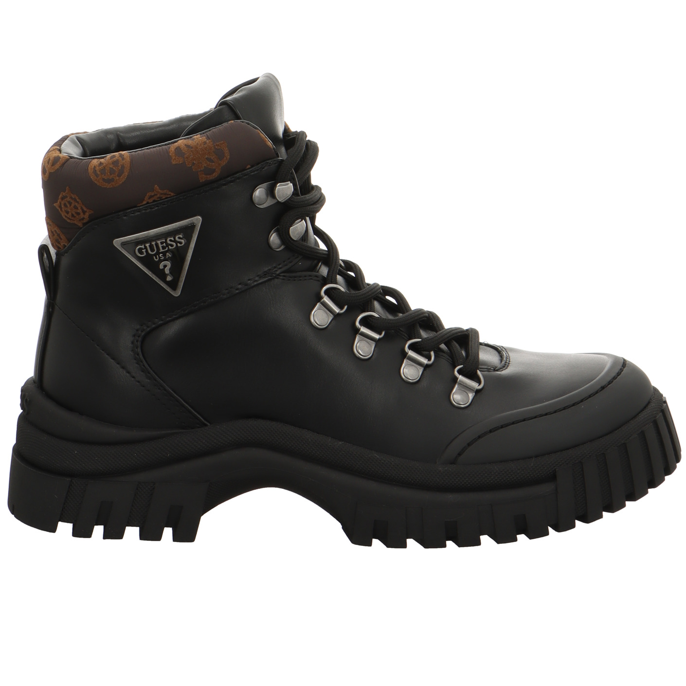Schnürboots schwarz