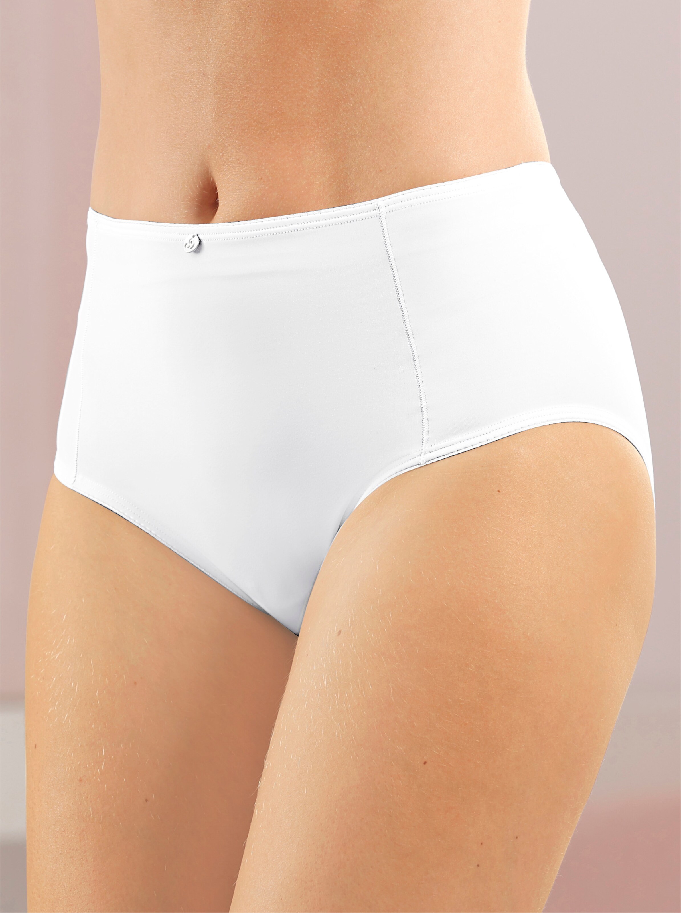 wäschepur Hüftslip in 2x weiß