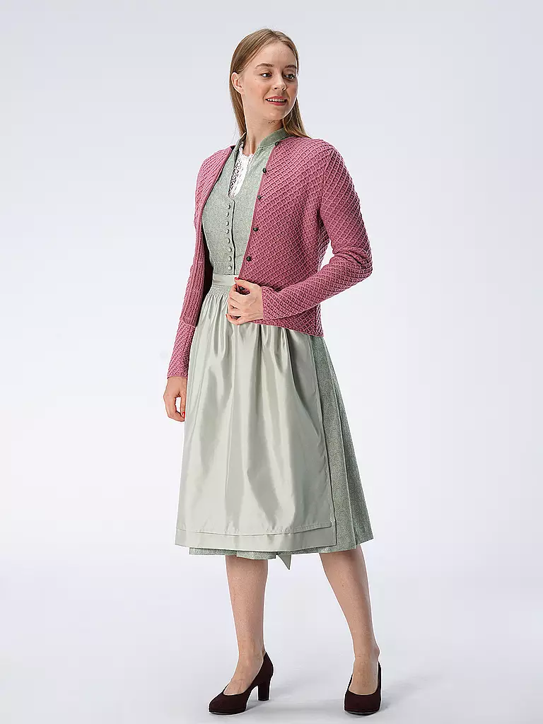 GOTTSEIDANK Trachten Strickjacke VEVI  rosa