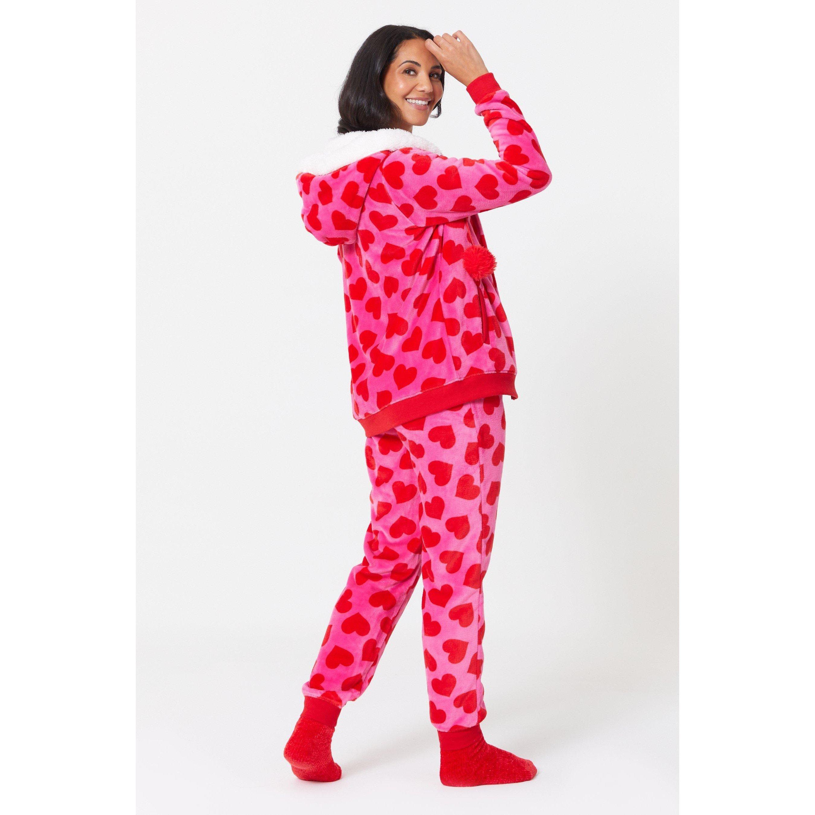 Be You Fabulous Fab yule ous Fleece Lounge Set with Socks