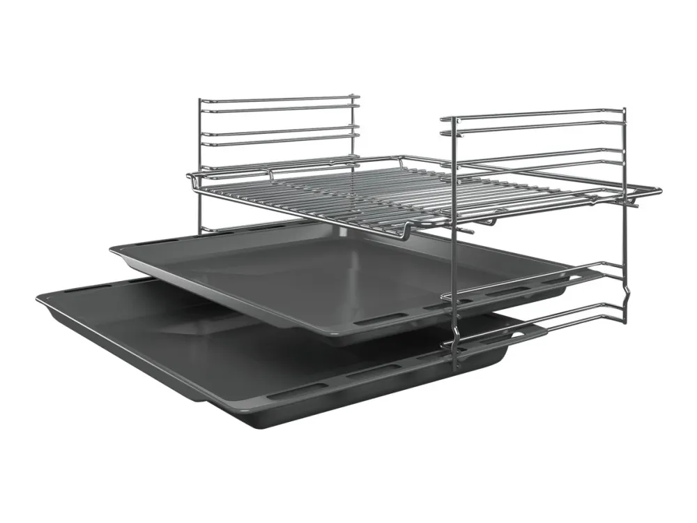 Siemens HK9S5A240 iQ500, stove set (black / stainless steel, 60 cm)