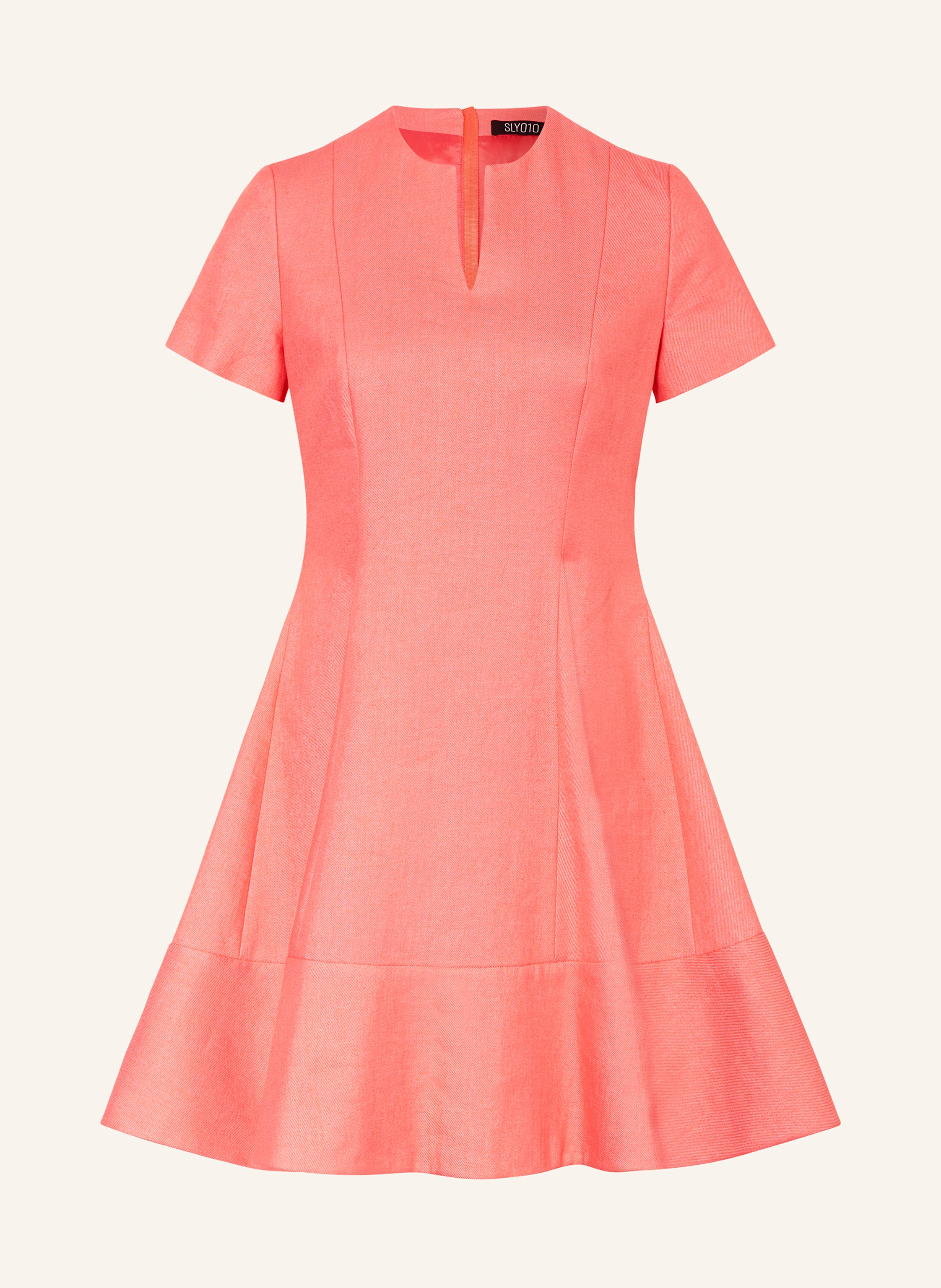 SLY 010 Kleid TRACY mit Leinen
