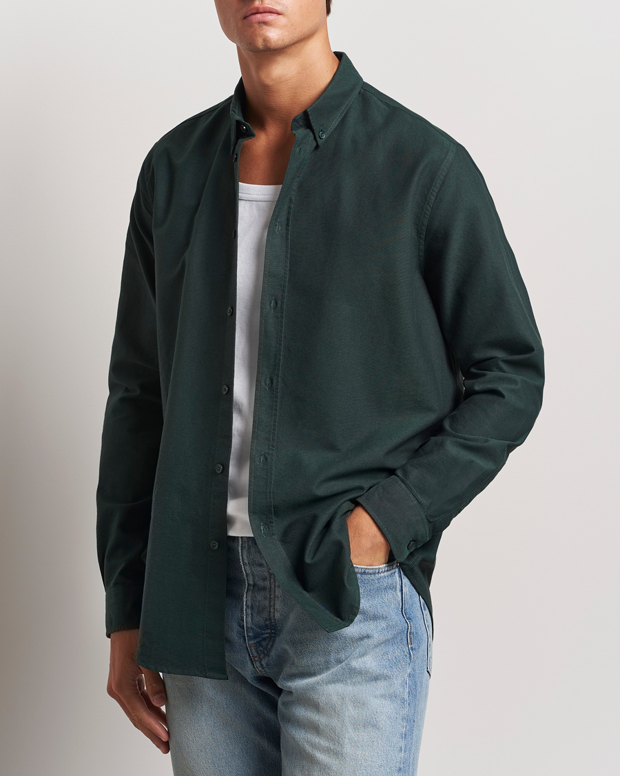 Samsøe Samsøe Saliam Oxford Shirt Darkest Spruce