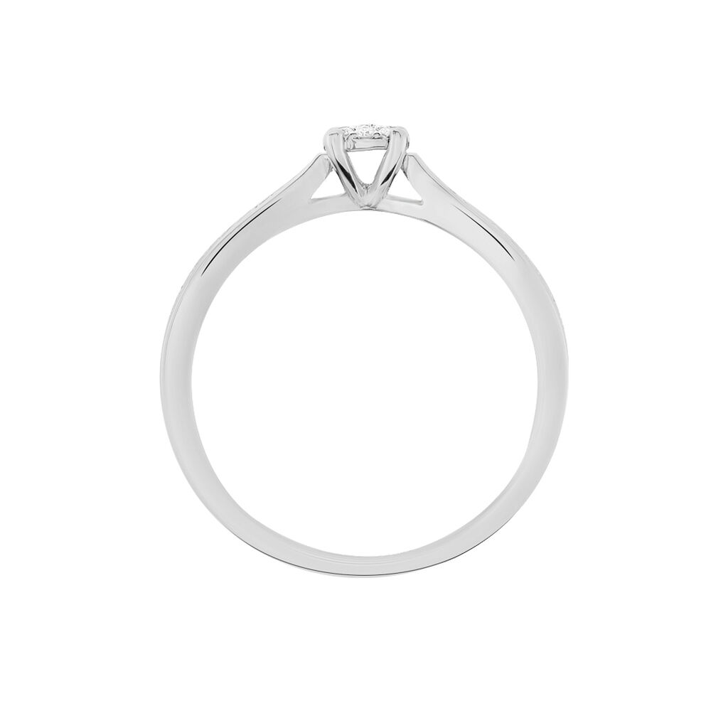Bague Celia Or Blanc Diamant