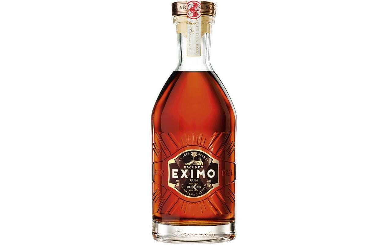 Rum Facundo Eximo 0.7 lHochprozentige Spirituosen-Spezialität aus Puerto Rico