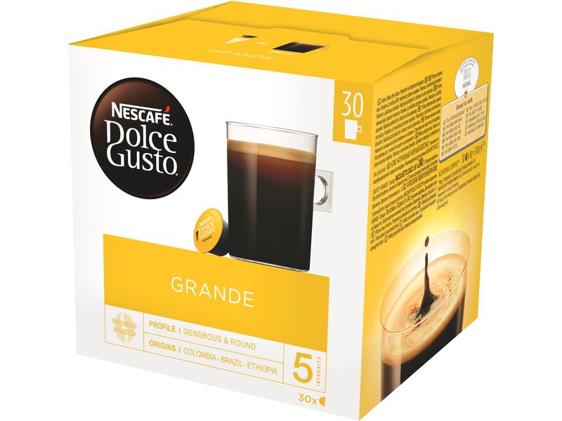Nescafé Kaffeekapseln Dolce Gusto Grande 30 Stück Nescafé Dolce Gusto Kaffee Kapseln