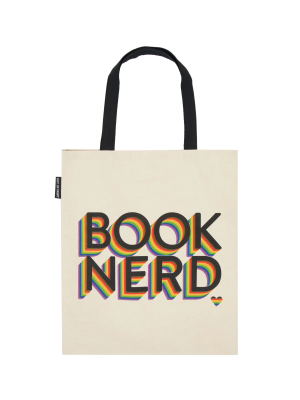 Pride Book Nerd Cloth Bag