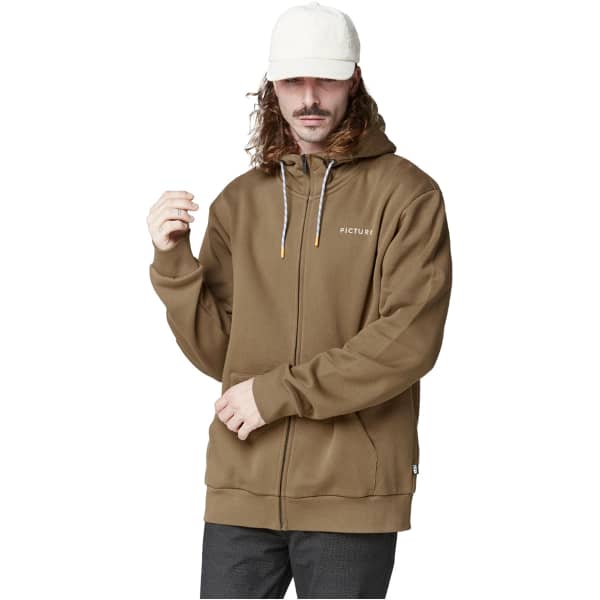 Sweatshirt PICTURE KENOMA ZIP HOODIE BISON