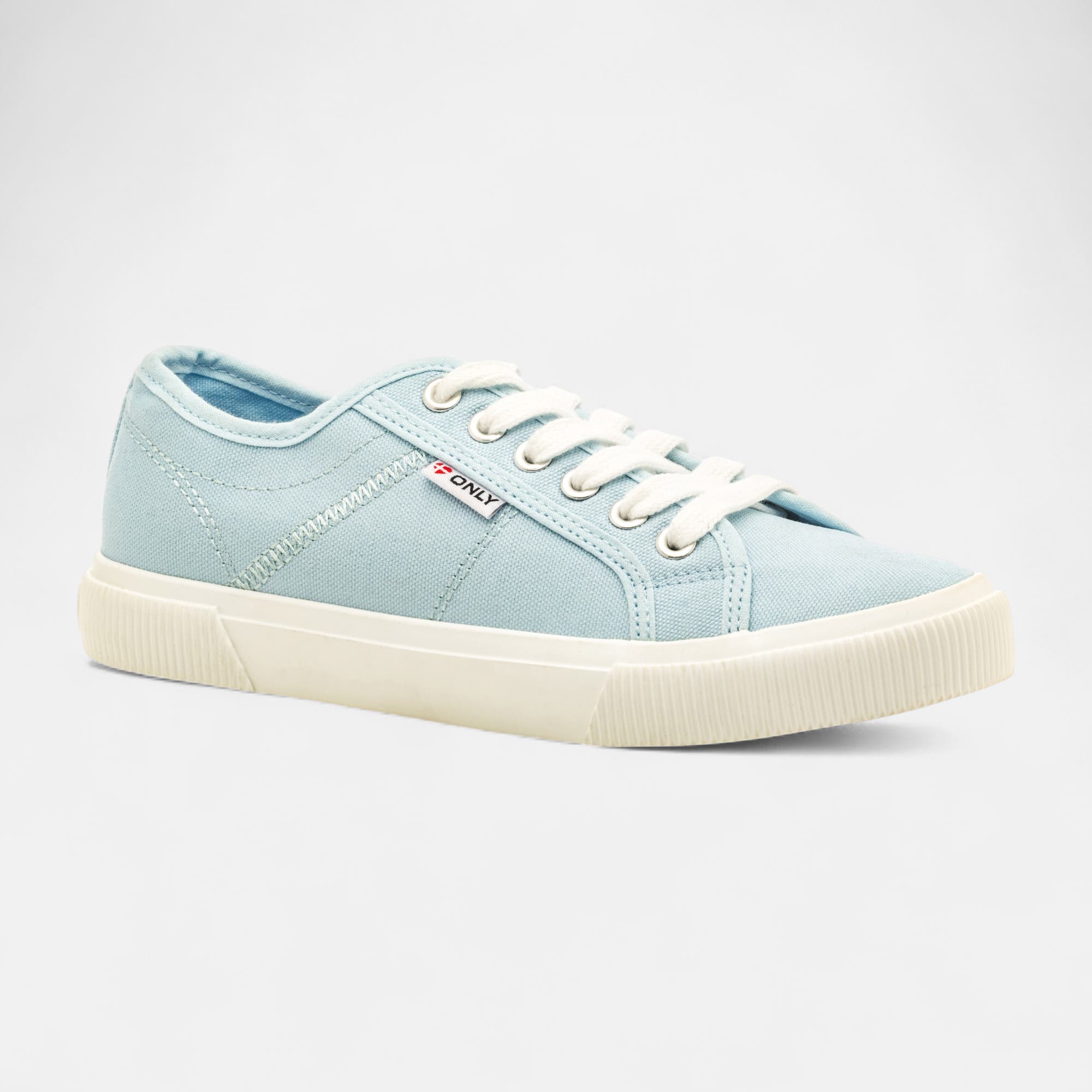 Baskets en toile Femme bleu ciel