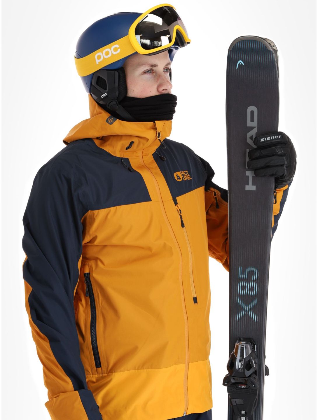 Broader 3L hardshell ski-jas heren