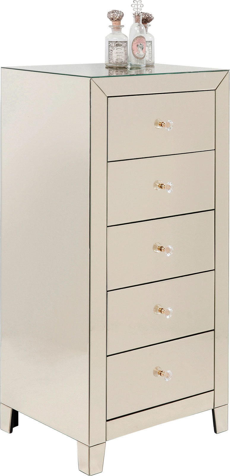 KARE DESIGN Hochkommode 110 x 49 cm braun