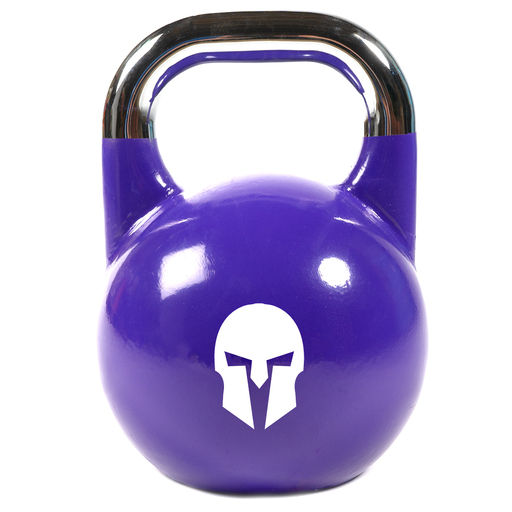 Halter de competição em ferro fundido com logotipo pintado, 20 kg